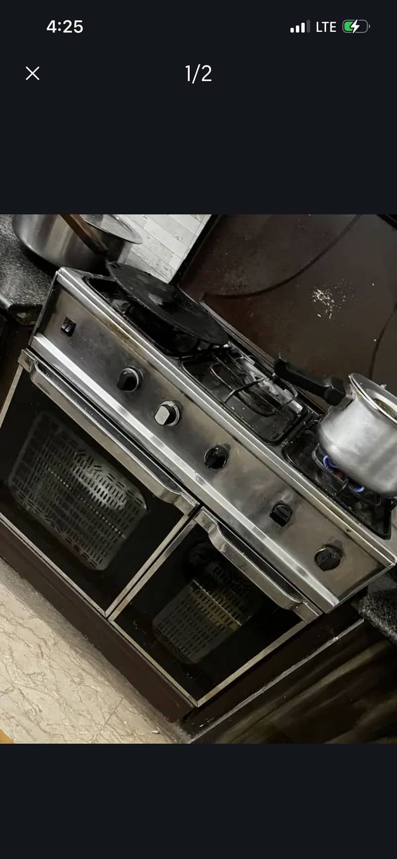 Cooking range 1