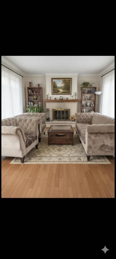 shenil sofa set for sale