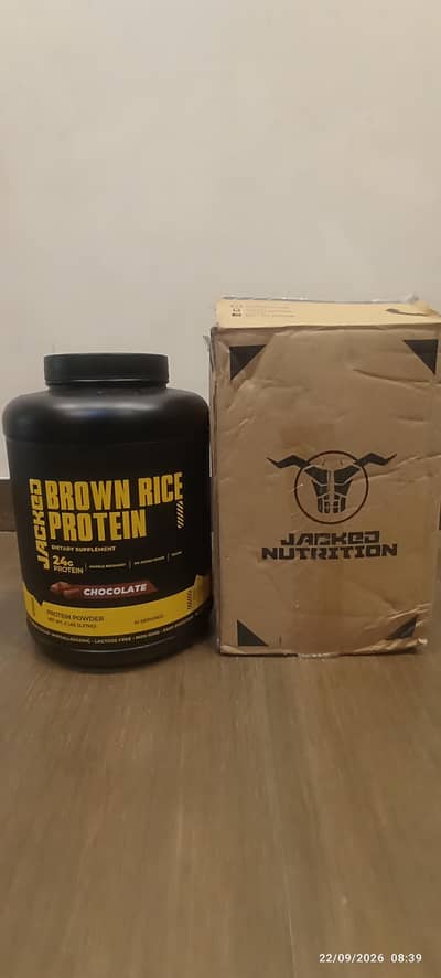 Brown Rice Protein 2KG Pack for Sale (Unused)