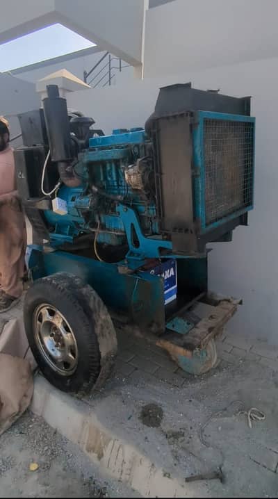 Title: 30 KVA DENSO Diesel Generator | Army Auction Maintained | Rs. 8