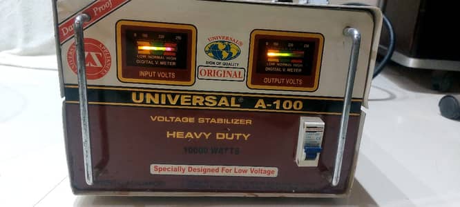 Universal 10 KVA / 10,000 Watt Heavy Duty Automatic Voltage Stabilizer