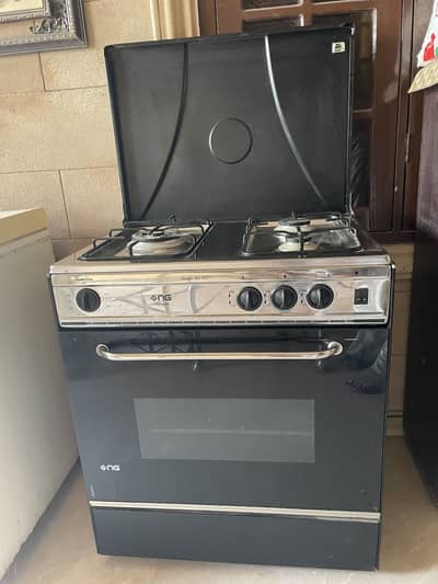 Nasgas SG-327 Gas Oven with 3 Stoves | Excellent Condition