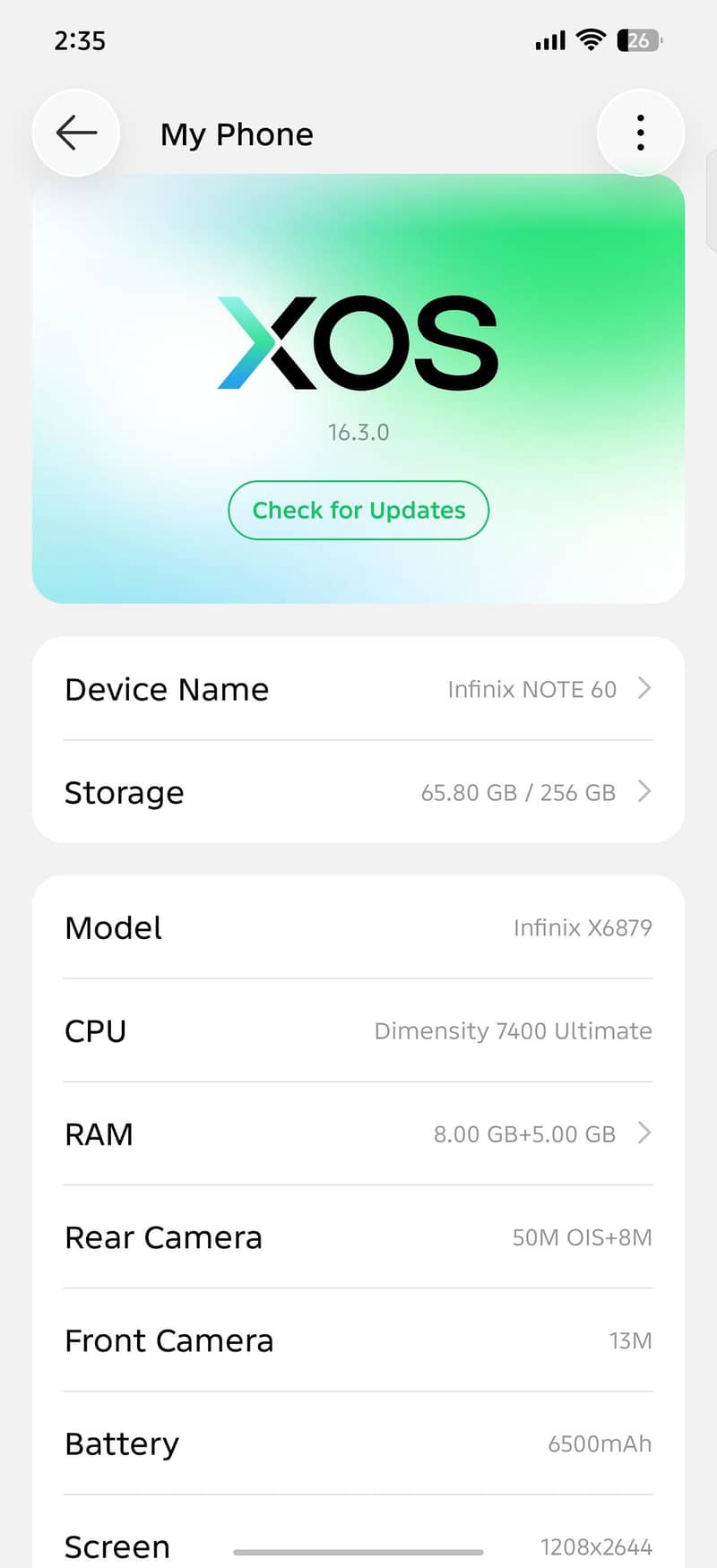 Infinix Note 60 4