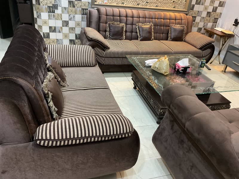 Five seater sofa set 3