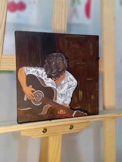 Faceless portrait