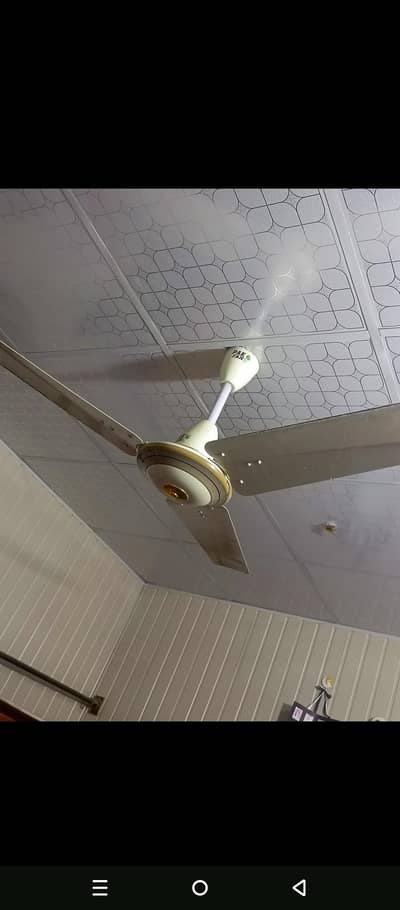 4 Ceiling Fans for Sale - 3 Pak Fan + 1 GFC Fan