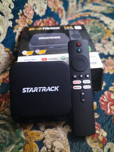 StarTrack Android TV Box 16K Ultra HD – Like New Condition
