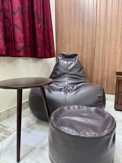 Bean Bag with Leg Rest for Sale