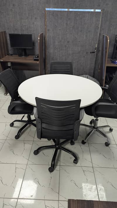 Brand New Round Coffee / Meeting Table – Multiple Colors & 3 Sizes