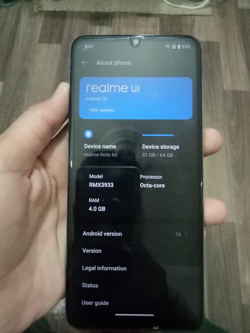 Realme Note 60 6
