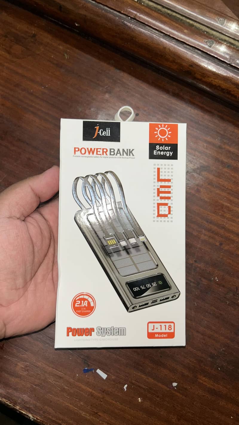 J-Cell Solar Power Bank 10000mAh – Rs. 3,499 – Bulk Available - Power ...