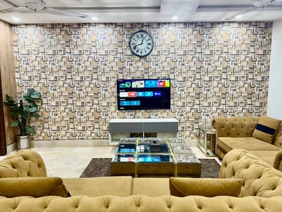 Daily basis two bed room luxury furnished apartment available F11