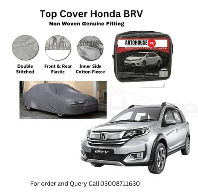 Honda BR-V Non Woven Car Top Cover - Waterproof - Free Delivery