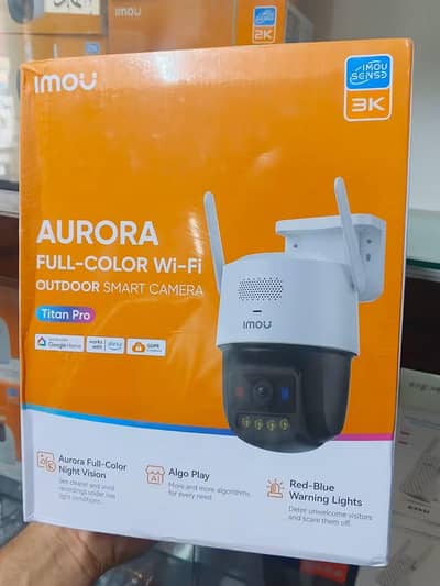 imou Arora Titan pro 3k full color night vision