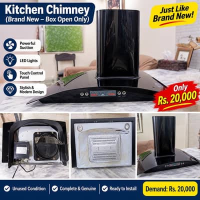 Kitchen Chimney for Sale – Just Like Brand New!