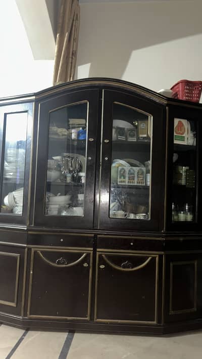 Wooden showcase