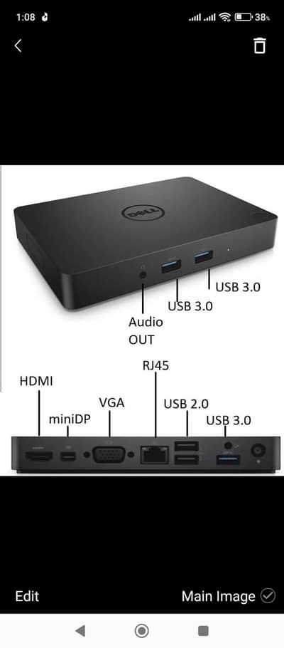 Dell Docking station wd15