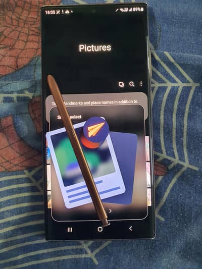 Samsung Mobile Note 20 Ultra,Small Dot and Minor Dust in Front Cam