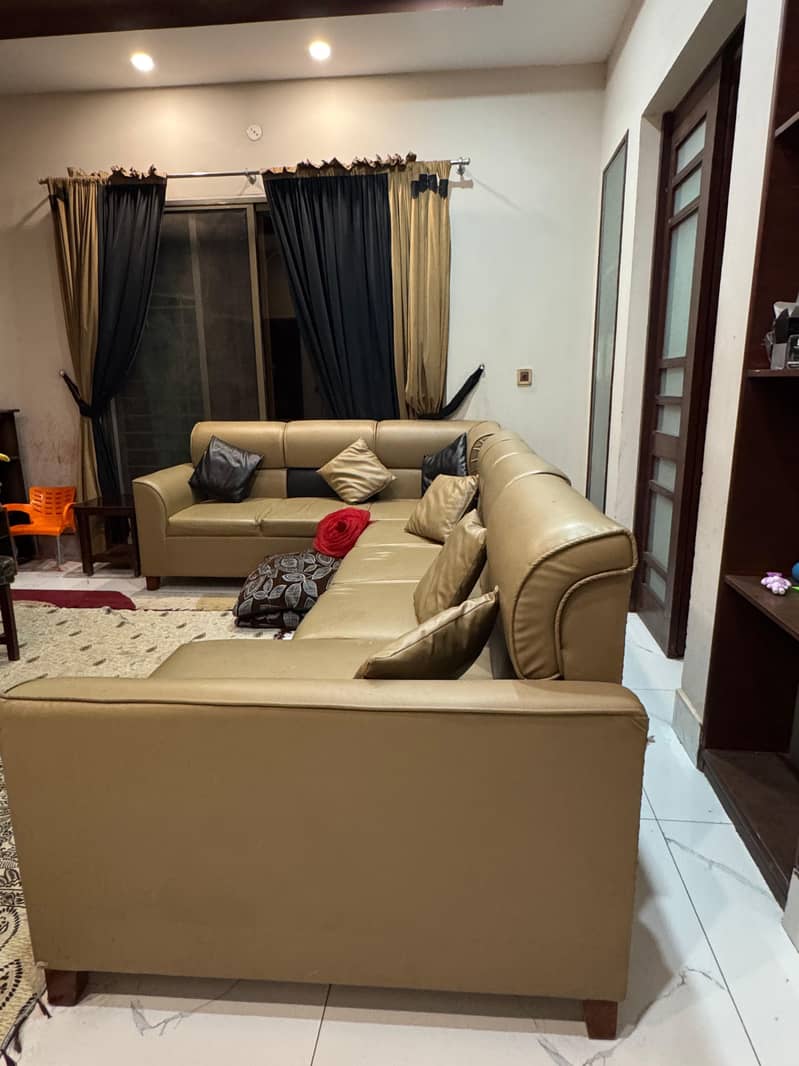 L shaped Sofaa ( 7-8  seater ) 4