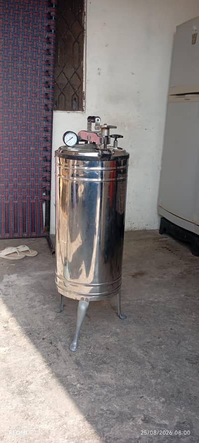 autoclave and drum