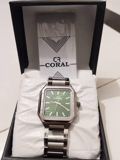 Premium Coral Men's Watch – Stylish Design