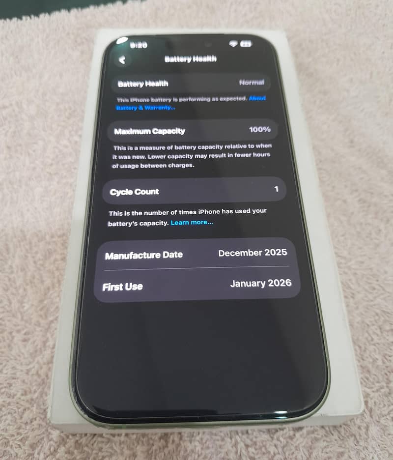 iPhone 17 New 01 Cycle Count 5