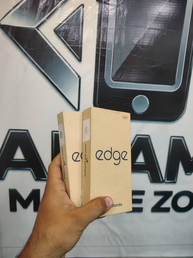 Motorola Edge 2024 - 8GB & 256GB - Box Pack - Snapdragon - Mobile ...