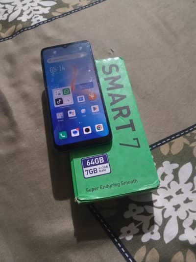 Infinix Smart 7  4-64 finger ni hai bass baki all ok chal raha hai