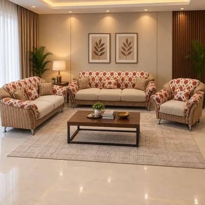 6 (3+2+1) seater Sofa, Good Condition, Urgent Sale