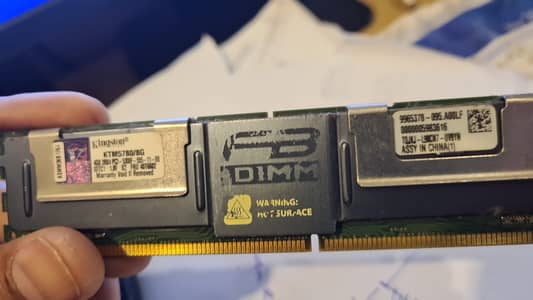Mac Pro 2008 Original FB-DIMM RAM 4GB Pair - Kingston