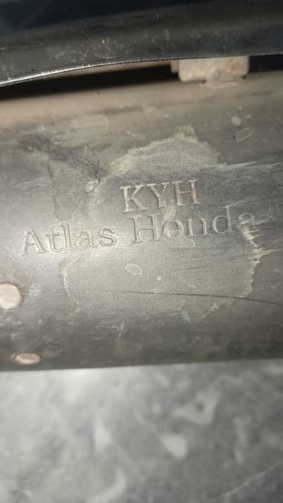 Honda 125  silencer