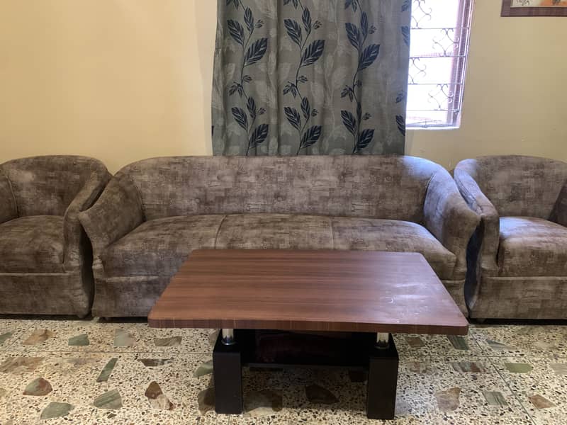 Sofa set and Table 2