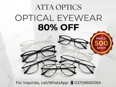 BRANDED GLASSES ONLY 500 LOT PCS