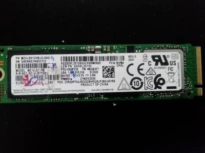 Samsung PM981a 512GB NVMe M. 2 SSD