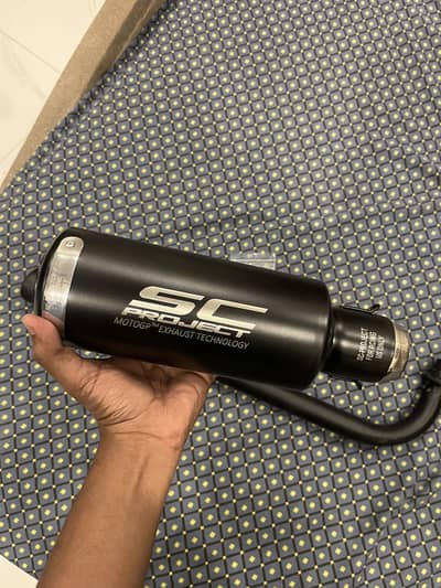 SC Racer Exhaust, With Bend Pipe (Best for 70cc and 125cc)