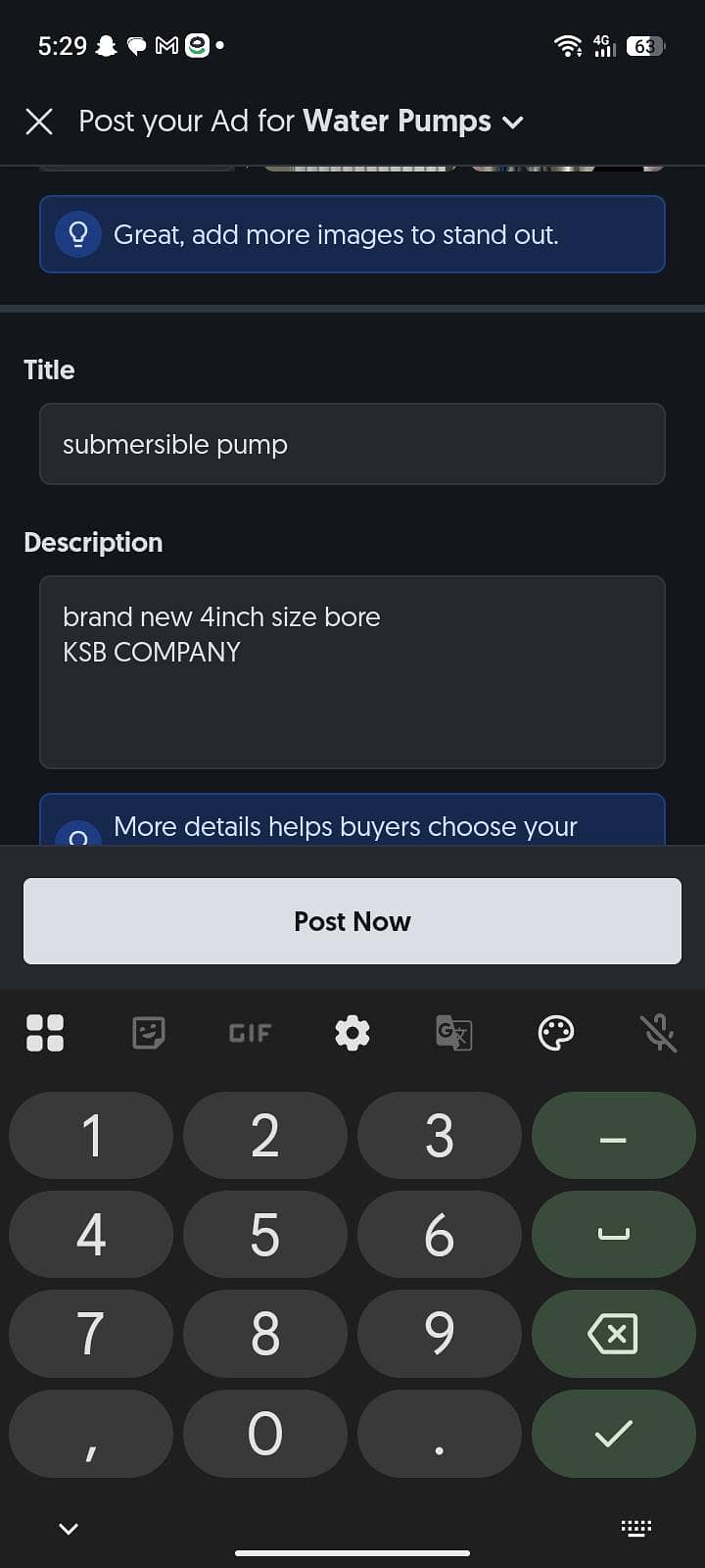 submersible pump 0