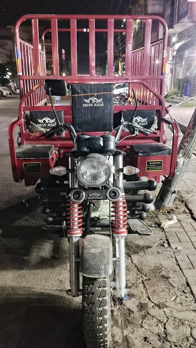 NEW ASIA LODAER RIKSHAW FOR SALE NEW CONDITION WITH GANLA