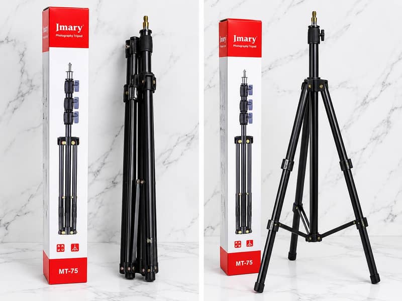 tripod stand for camera and ring light 1