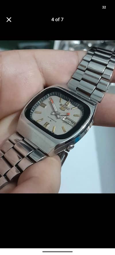 Seiko 5 full automatic japani tank model