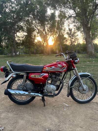 Honda CG 125 2022 model complete documents biometric available