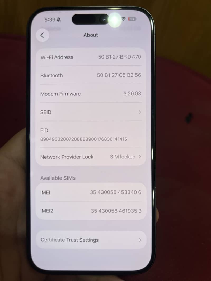 Apple iPhone 15 Pro jv 128gb 9