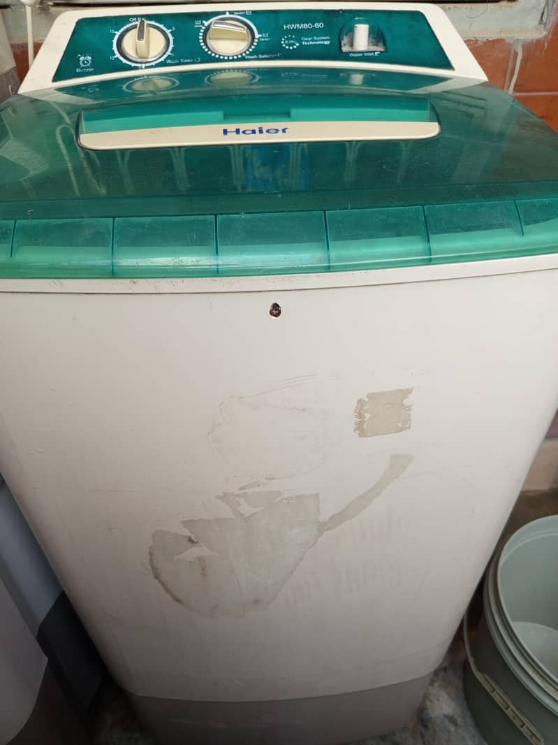 Haier Washing machine 1