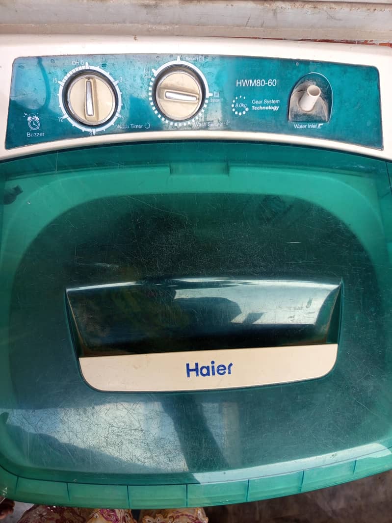 Haier Washing machine 2