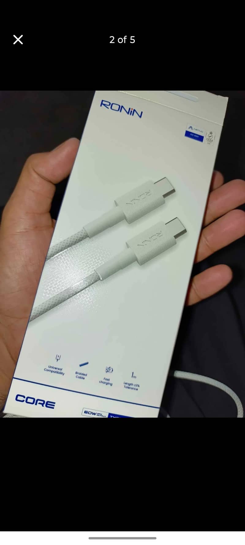 Ronin Type C to C Cable 1