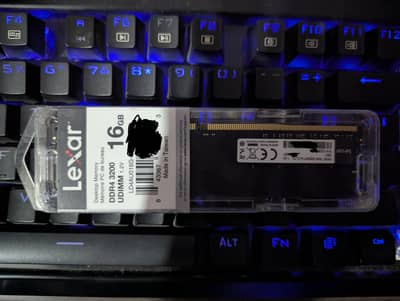 lexar 16 gb DDR4 3200 mhz PC unused/new