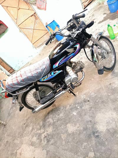 Honda CD 70 2024 model. (03120771632)