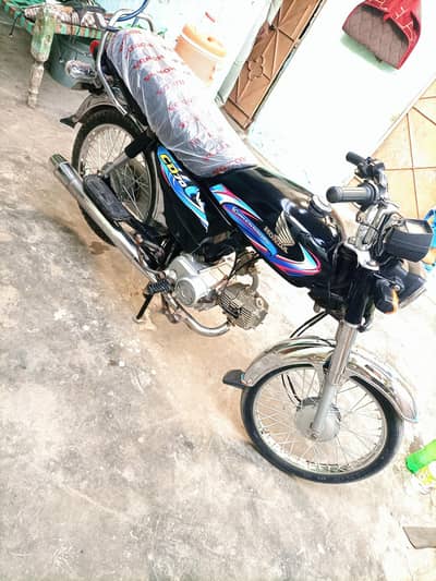 Honda CD 70 2024 model. (03120771632)