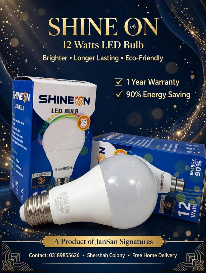 12W LED Bulb 1