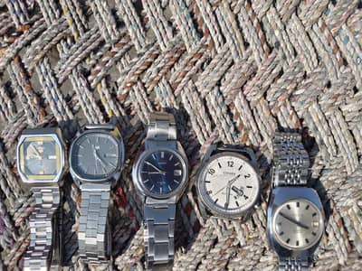 original watches( Seiko and citizen)