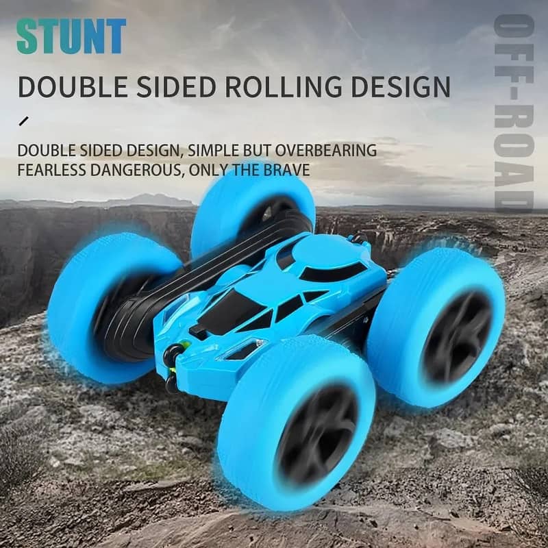 360° Flip Stunt RC Car | Double-Sided Off-Road Remote Control Car — Fu ...
